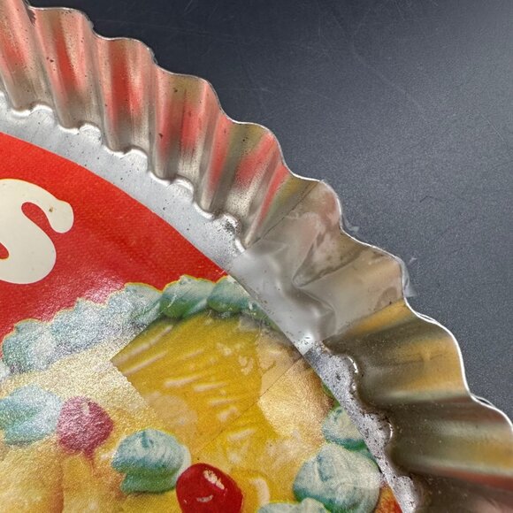 Vintage Fluted Flan Pans Baking Sponge Cake Shells Elpo Belgium 1970s Set of Two - Picture 7 of 13